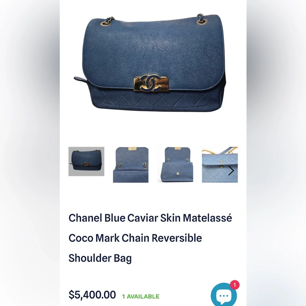 Chanel Data Center Back Pocket Flap Bag Caviar Medium